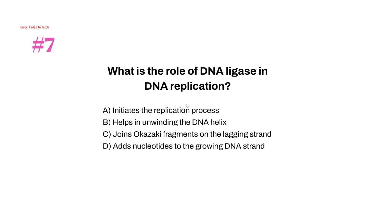 Free DNA Structure and Replication Template to Edit Online