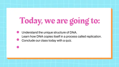 Free DNA Structure and Replication to Edit Online