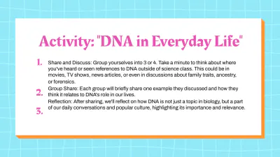 Free DNA Structure and Replication to Edit Online