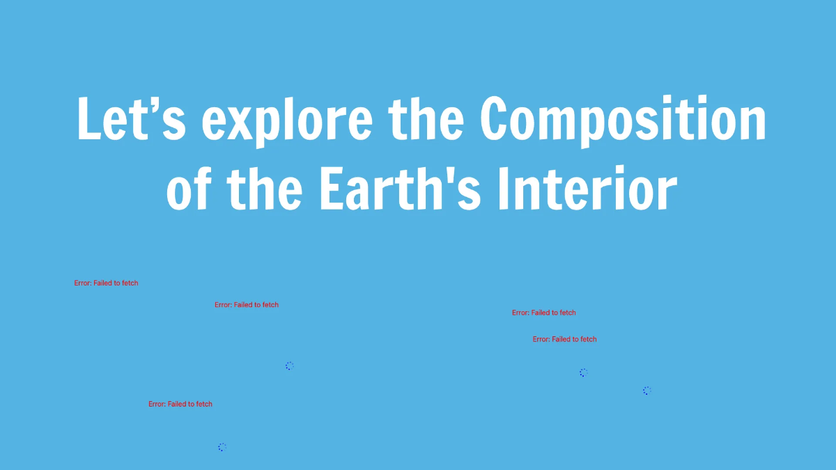 Free Composition of the Earth's Interior Template to Edit Online