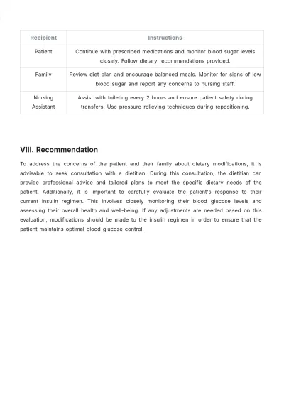 Free Nurse Report Template to Edit Online