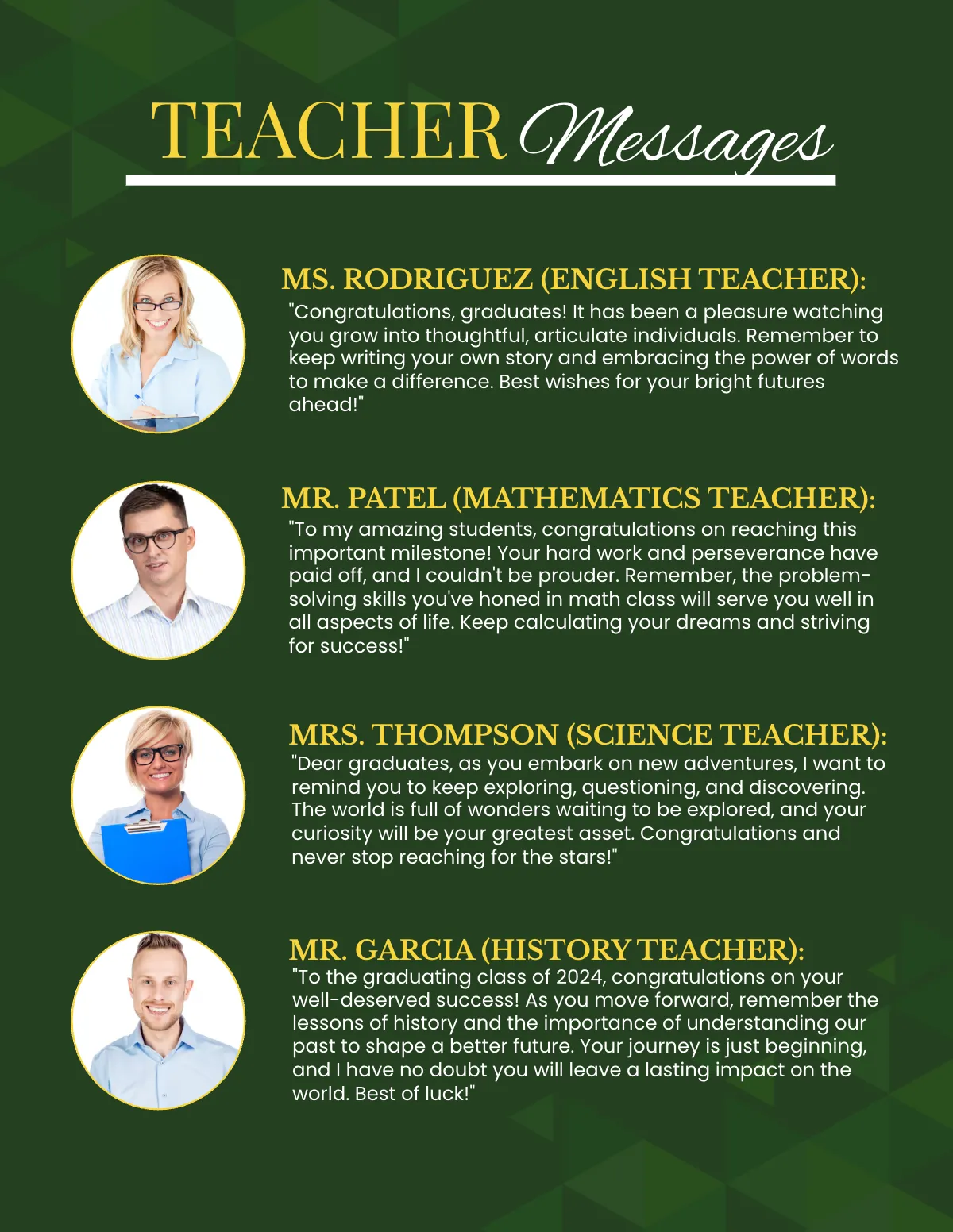 Free Graduation Magazine Template to Edit Online