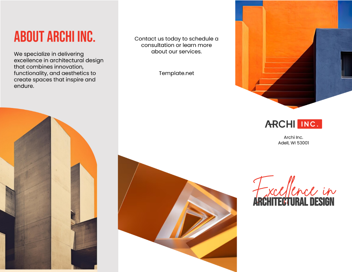 Prime Architecture Brochure Template - Edit Online & Download