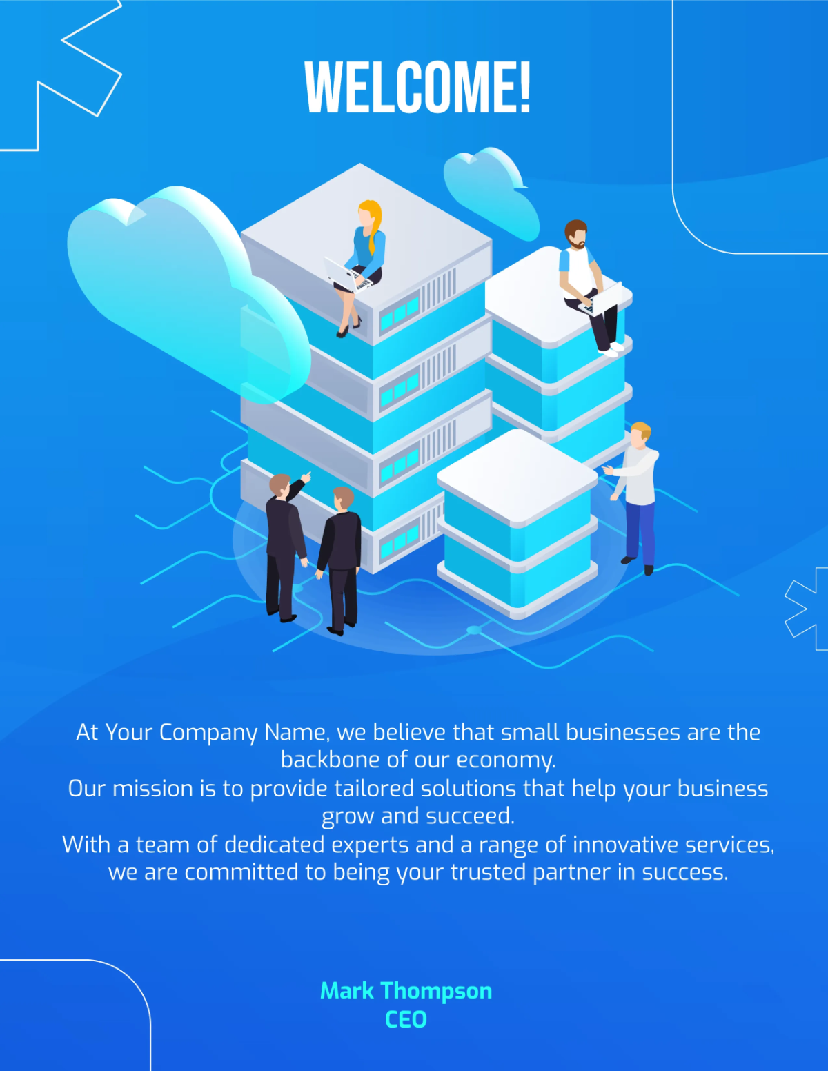 Free Small Business Solutions Catalog Template to Edit Online