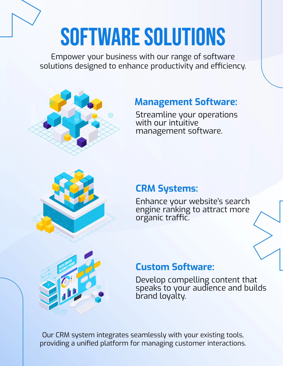 Free Small Business Solutions Catalog Template to Edit Online