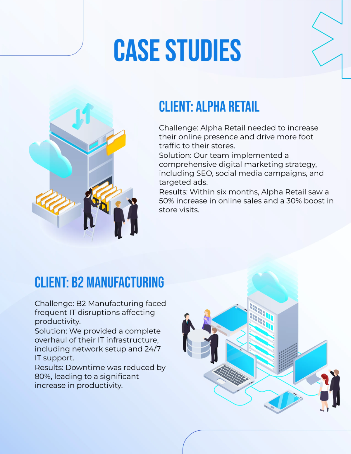 Free Small Business Solutions Catalog Template to Edit Online