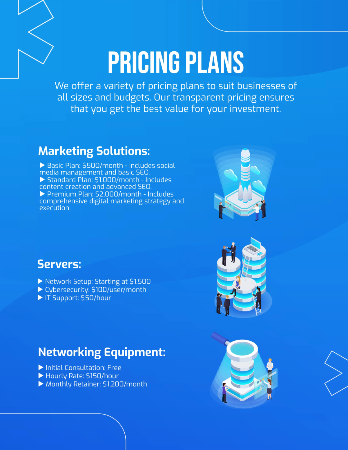 Free Small Business Solutions Catalog Template to Edit Online