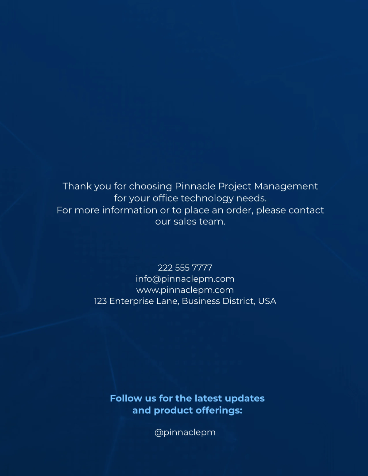 Free Office Technology Solutions Catalog Template to Edit Online