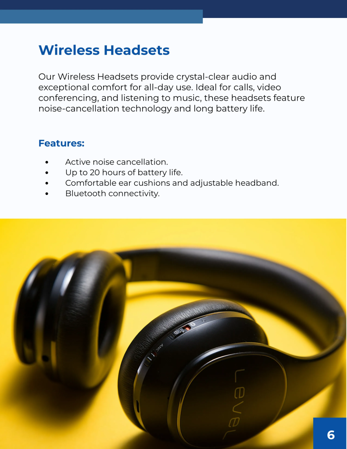 Free Office Technology Solutions Catalog Template to Edit Online