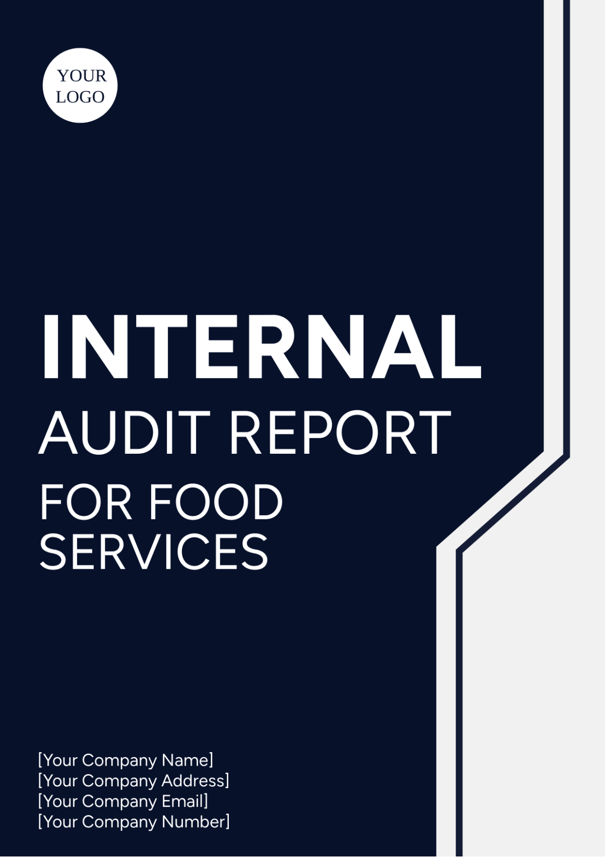 Internal Audit Report for Food Services Template - Edit Online & Download