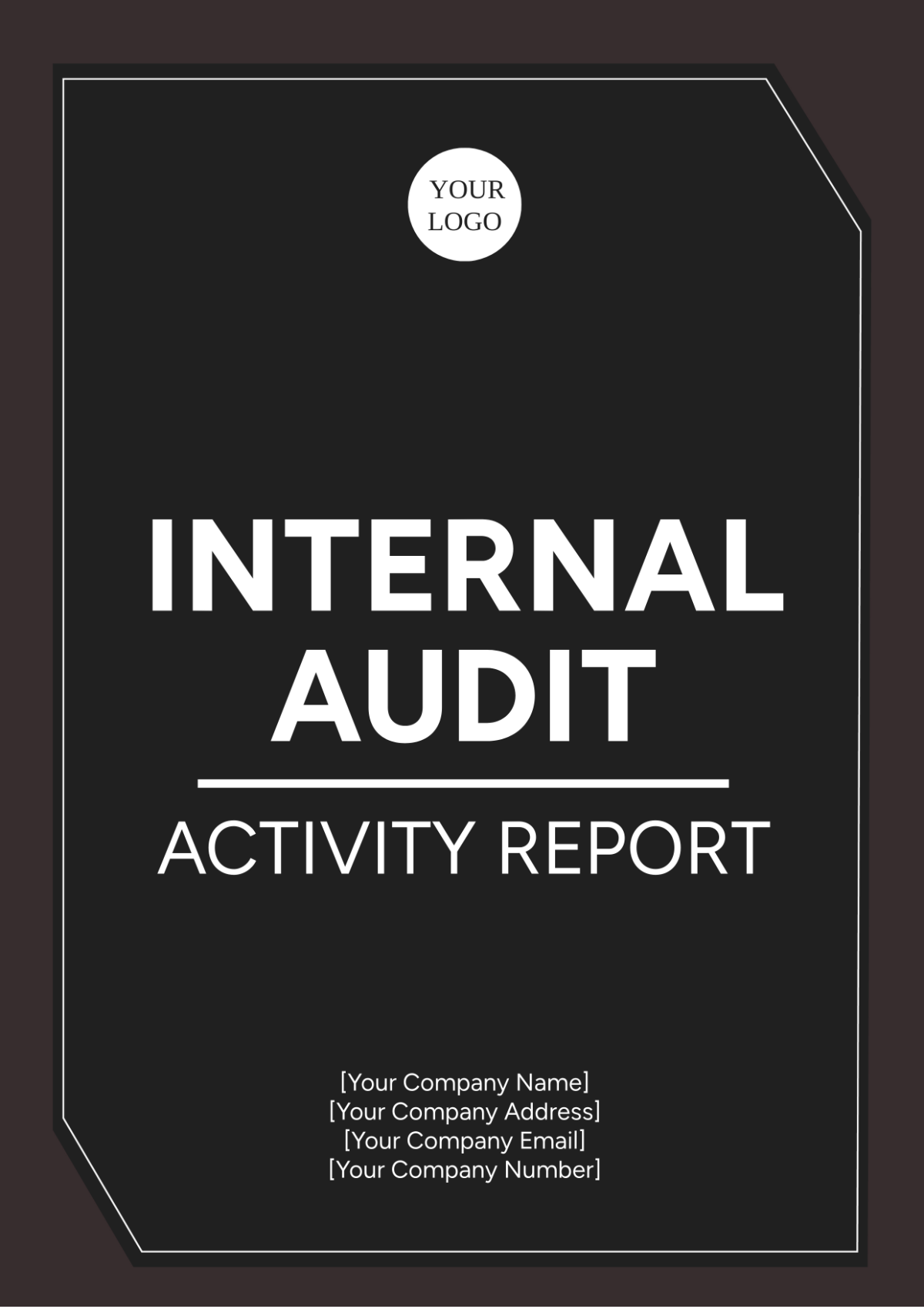 Internal Audit Activity Report Template - Edit Online & Download