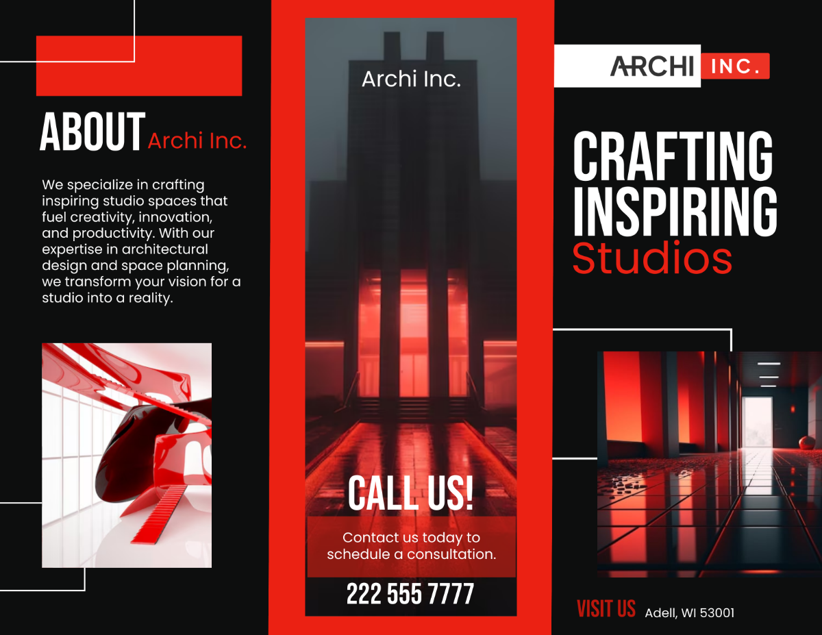 Architecture Studio Brochure