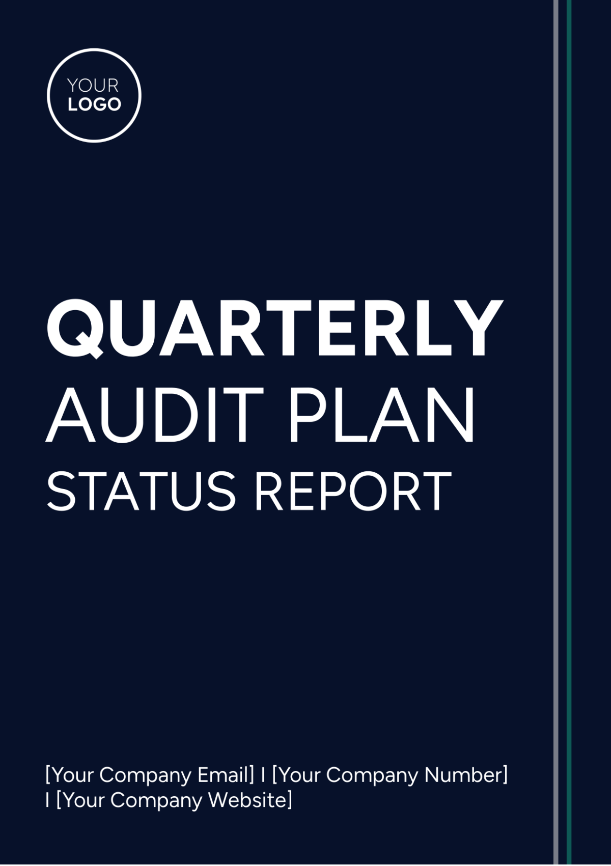 Quarterly Internal Audit Plan Status Report Template - Edit Online & Download