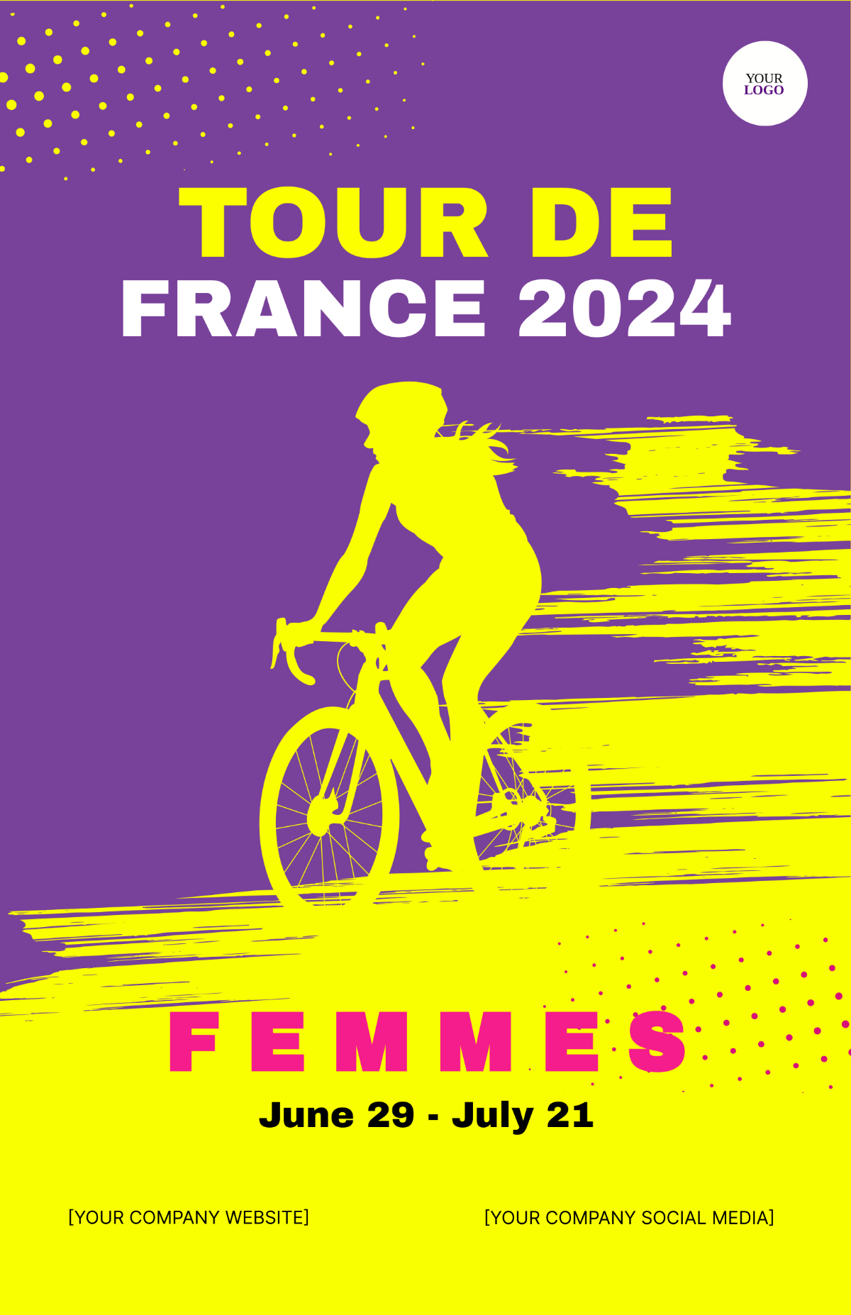 Tour De France Femmes Poster