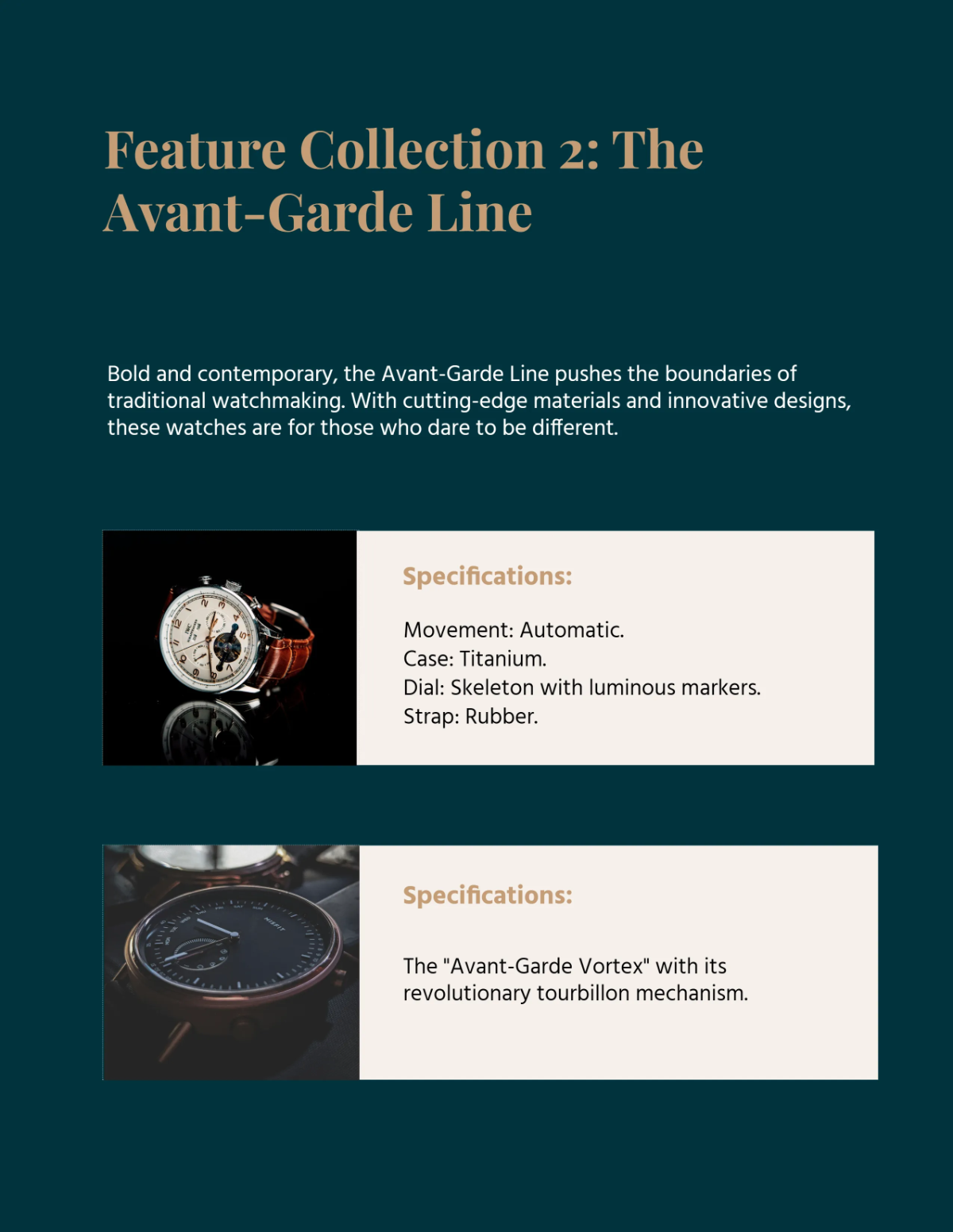 Free Luxury Watch Catalog Template to Edit Online Free Luxury Watch Catalog Template to Edit Online