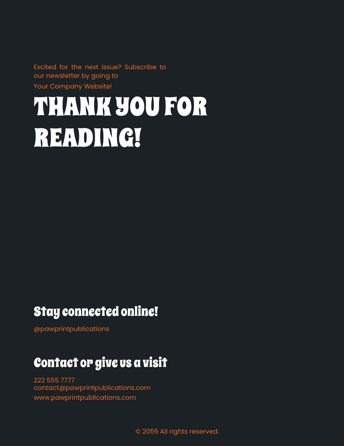 Free Dog Magazine Template to Edit Online