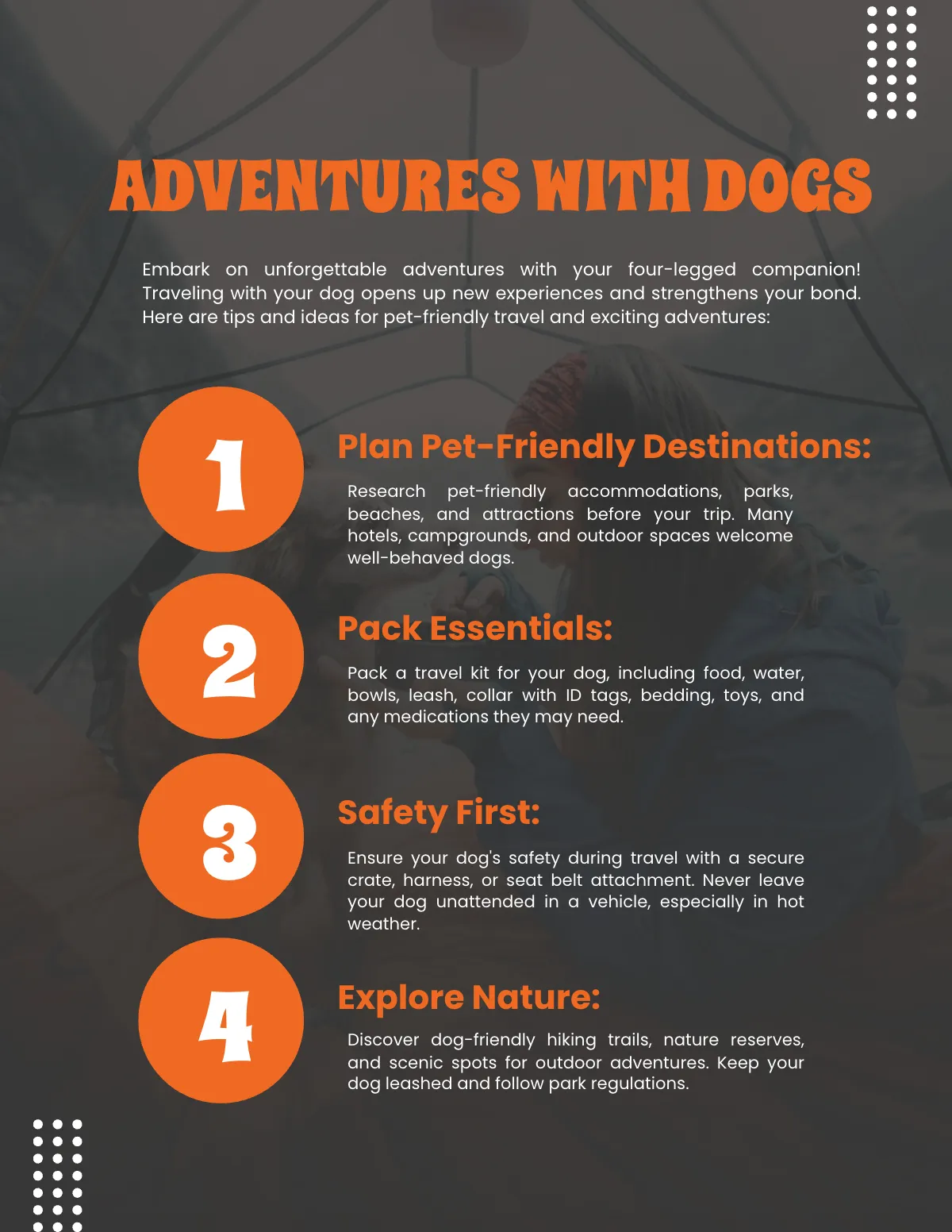 Free Dog Magazine Template to Edit Online