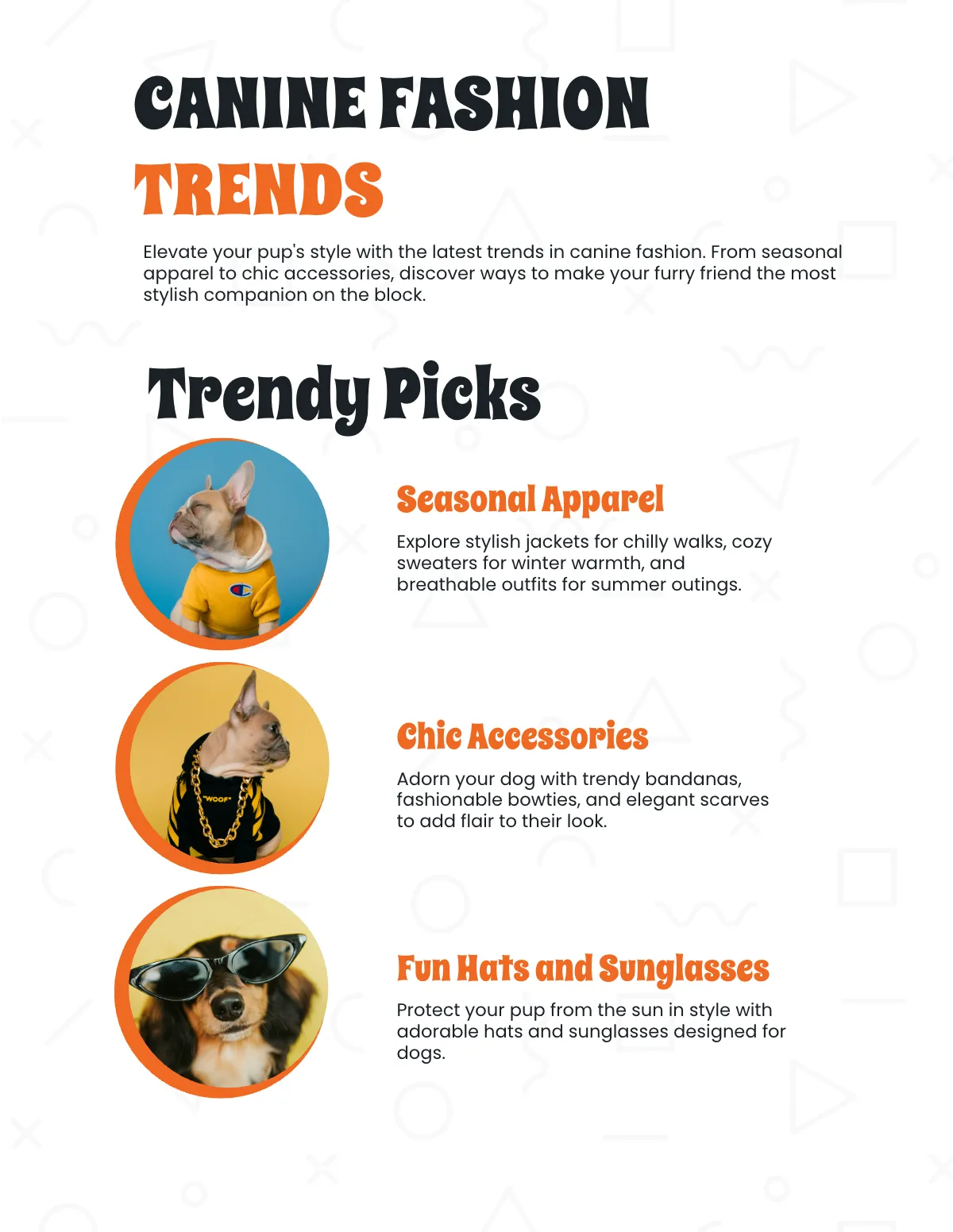 Free Dog Magazine Template to Edit Online