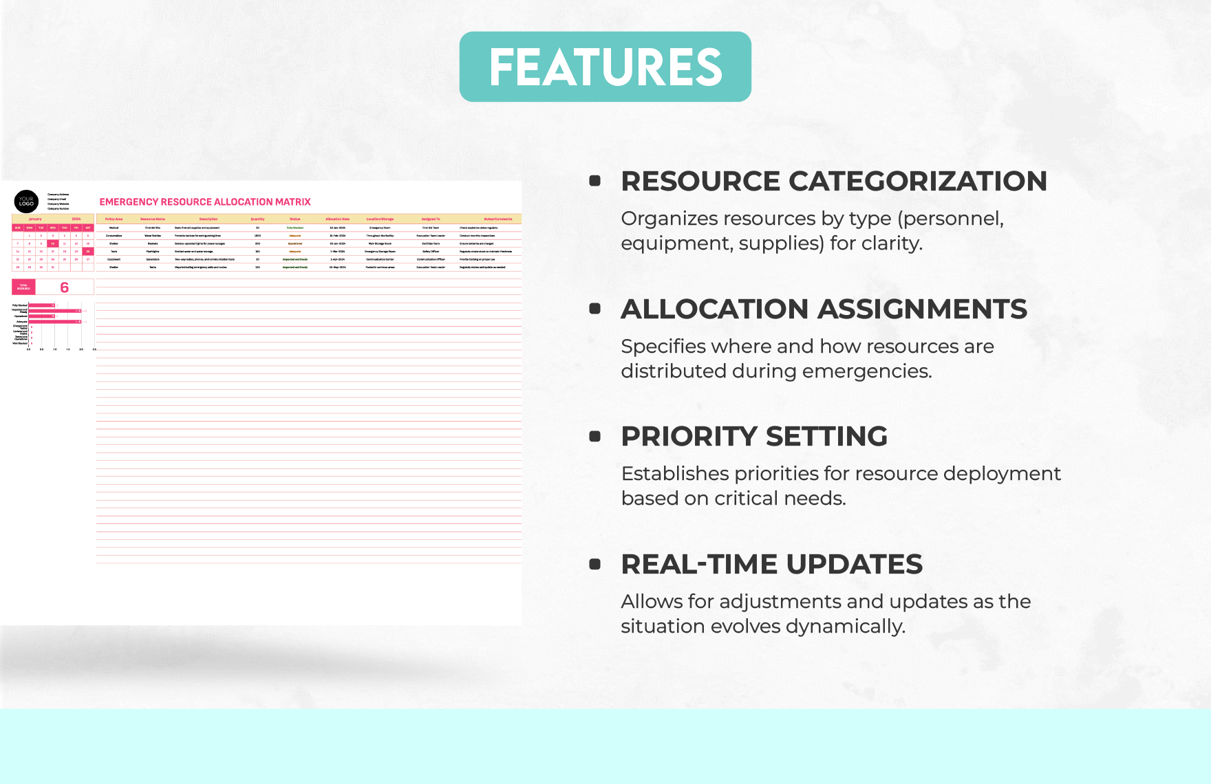 Emergency Resource Allocation Matrix Template