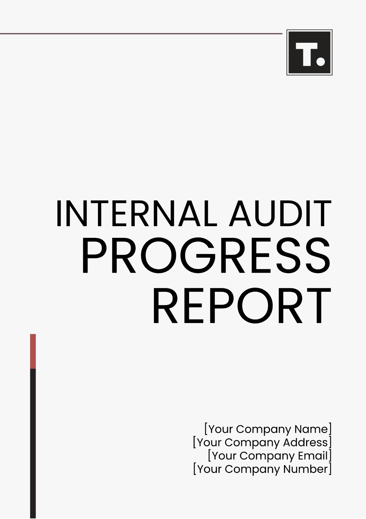 Internal Audit Progress Report Template - Edit Online & Download