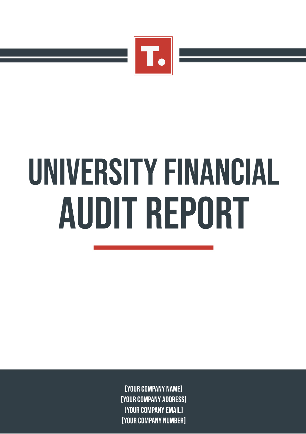 University Financial Audit Report Template - Edit Online & Download ...