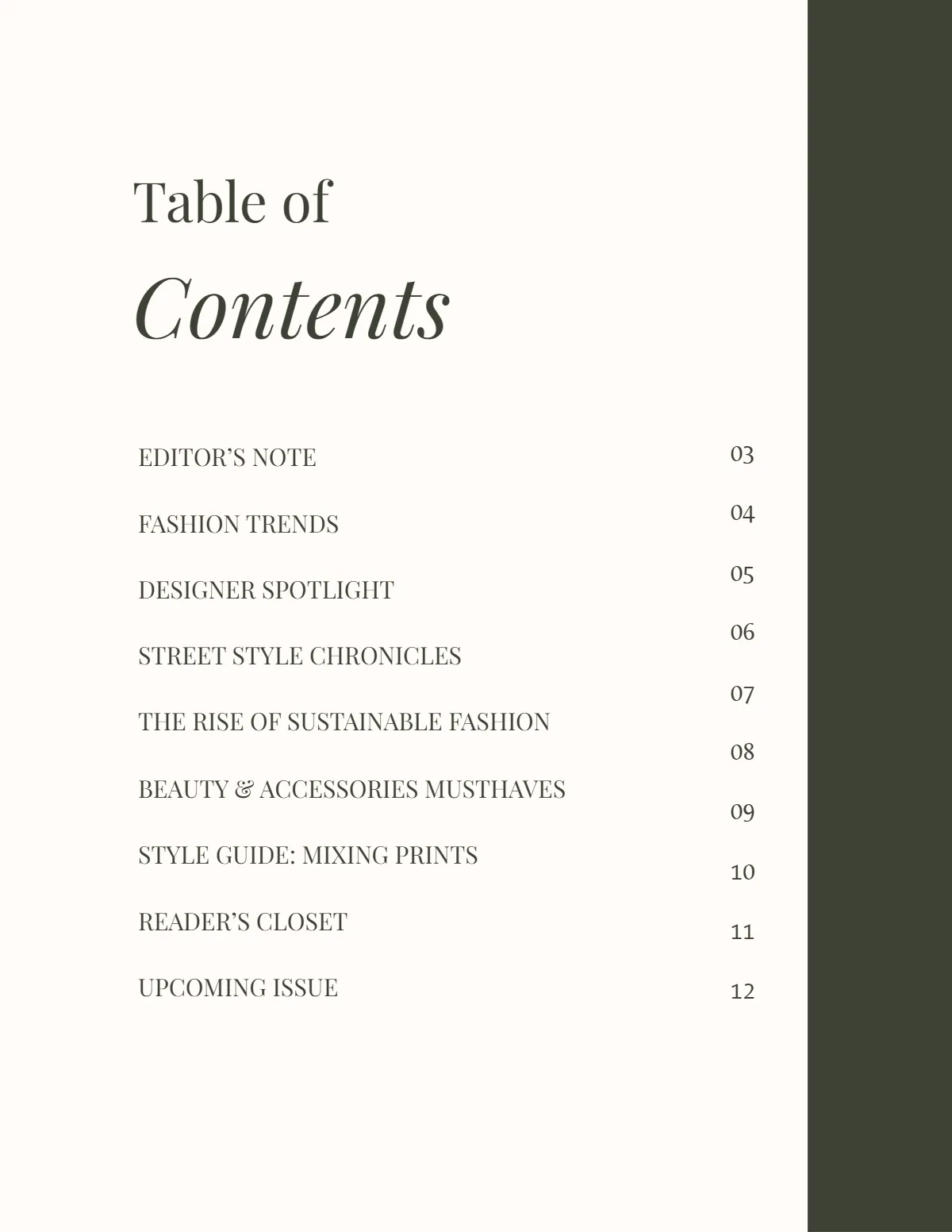 Free Aesthetic Magazine Template to Edit Online