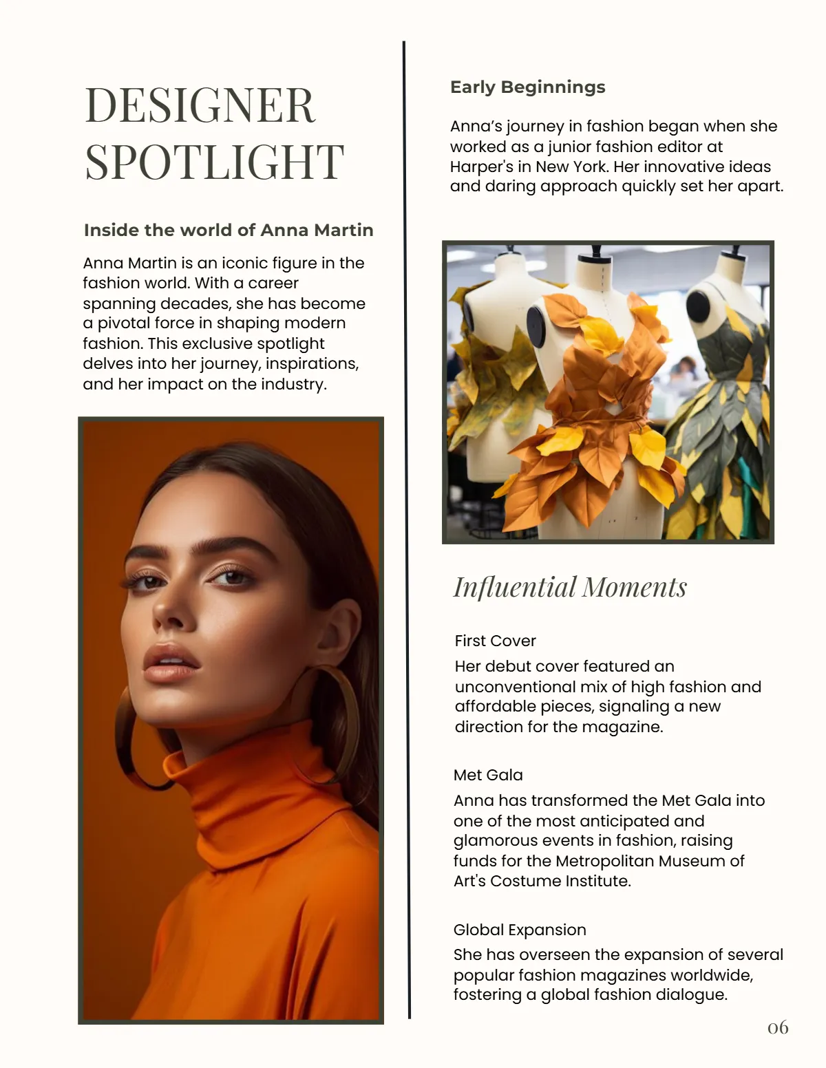 Free Aesthetic Magazine Template to Edit Online