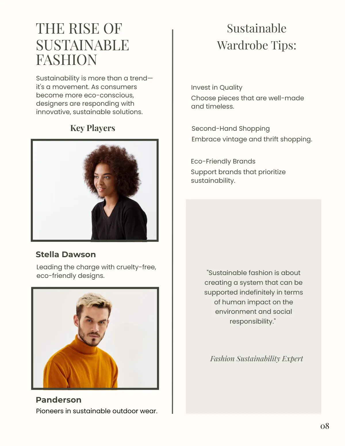 Free Aesthetic Magazine Template to Edit Online