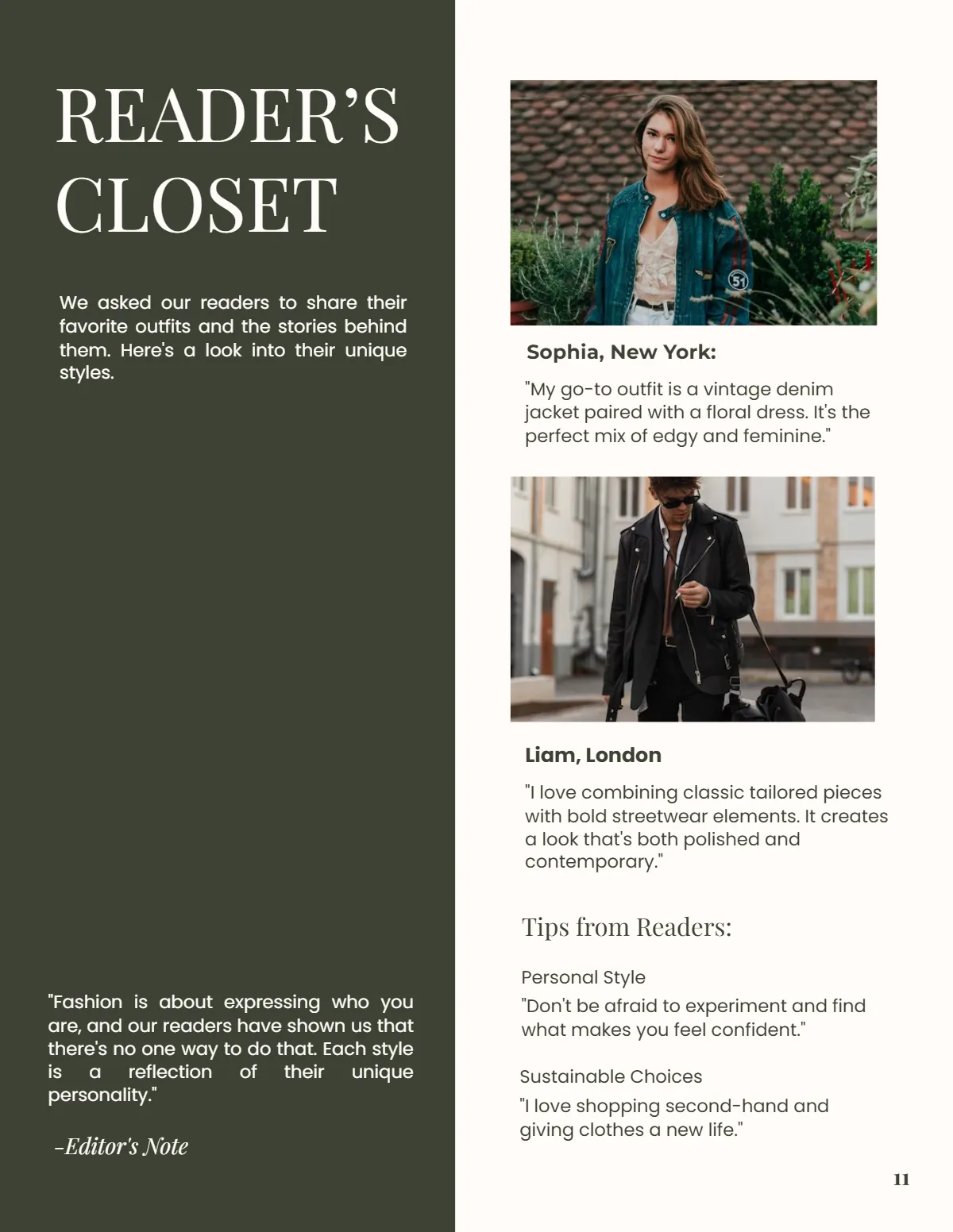 Free Aesthetic Magazine Template to Edit Online