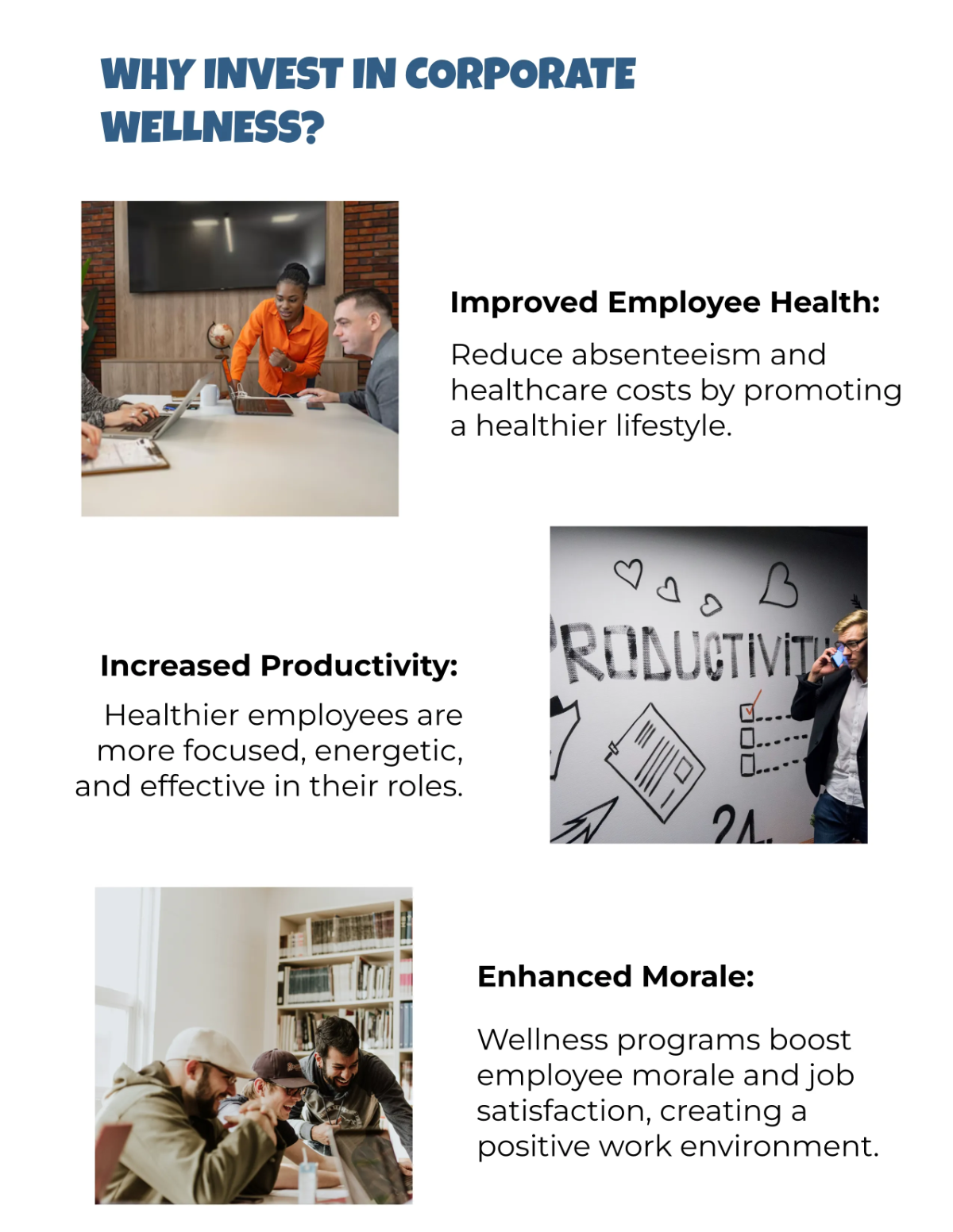 Free Corporate Wellness Program Catalog Template to Edit Online