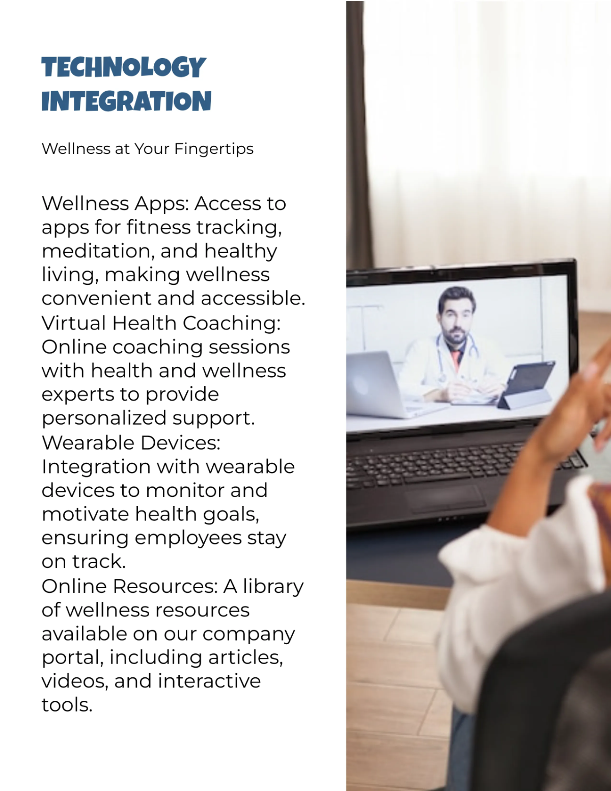 Free Corporate Wellness Program Catalog Template to Edit Online