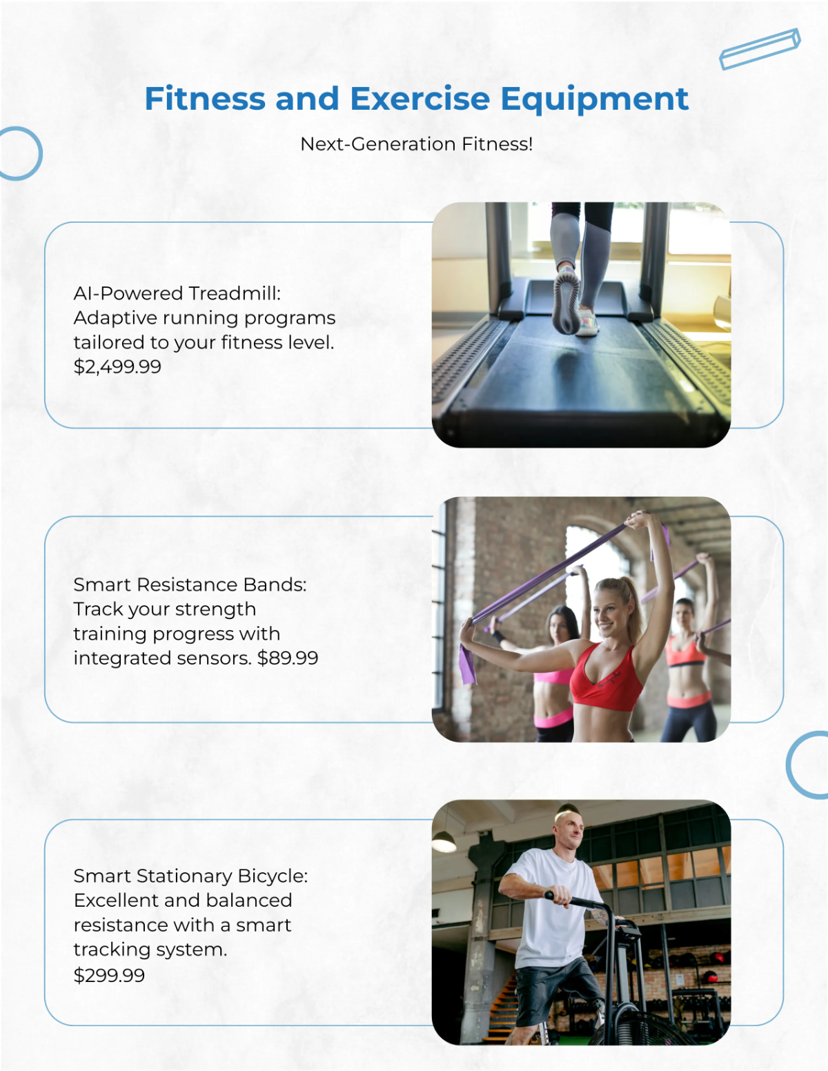 Free Health and Wellness Products Catalog Template to Edit Online