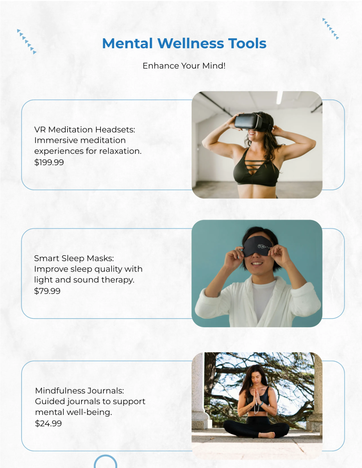 Free Health and Wellness Products Catalog Template to Edit Online