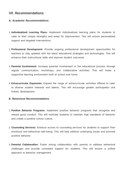 Free School Grade Report Template to Edit Online