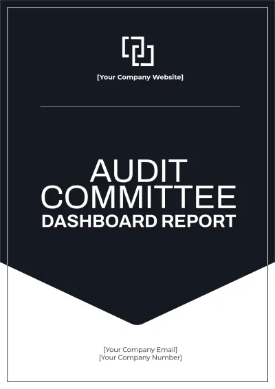 Free Audit Committee Dashboard Report Template to Edit Online