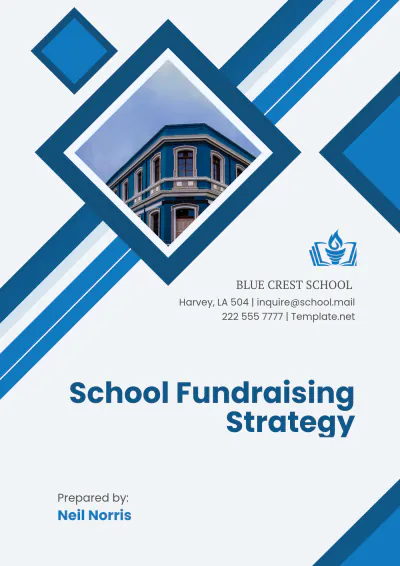 Free School Fundraising Strategy Template to Edit Online
