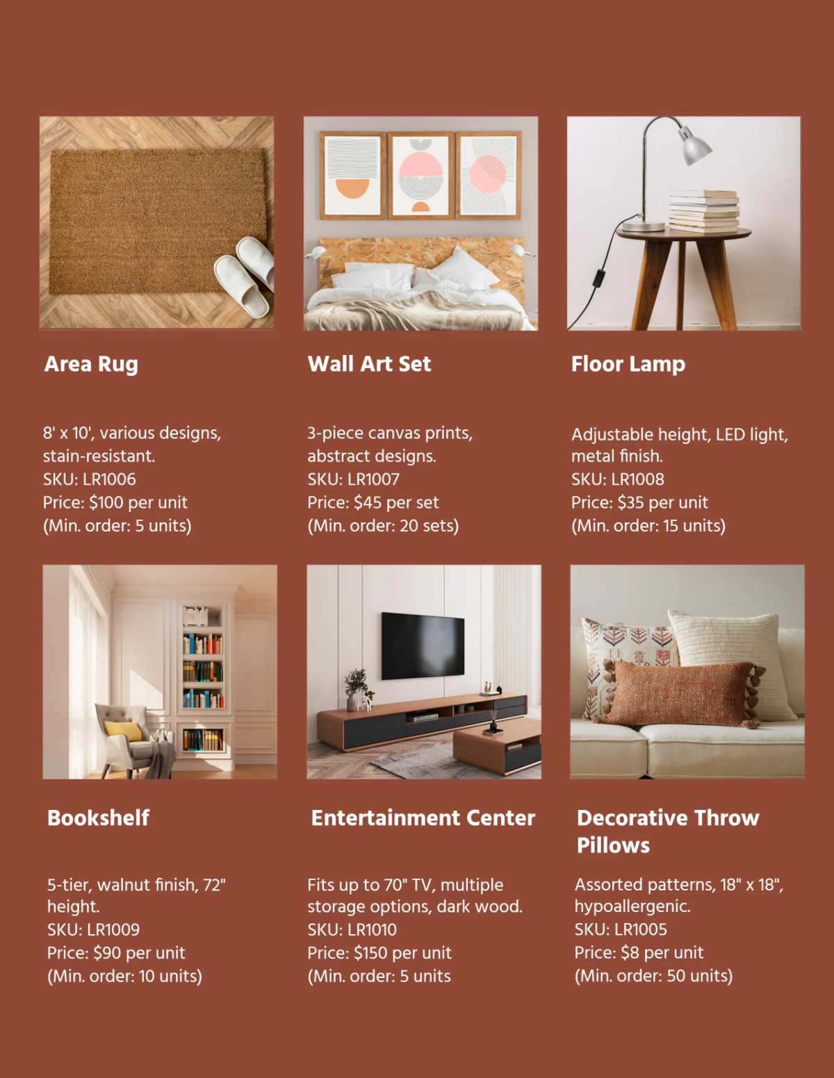 Free Goods Wholesale Catalog Template to Edit Online Free Goods Wholesale Catalog Template to Edit Online