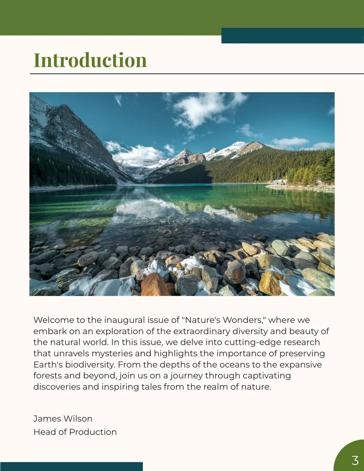 Free Research Magazine Template to Edit Online