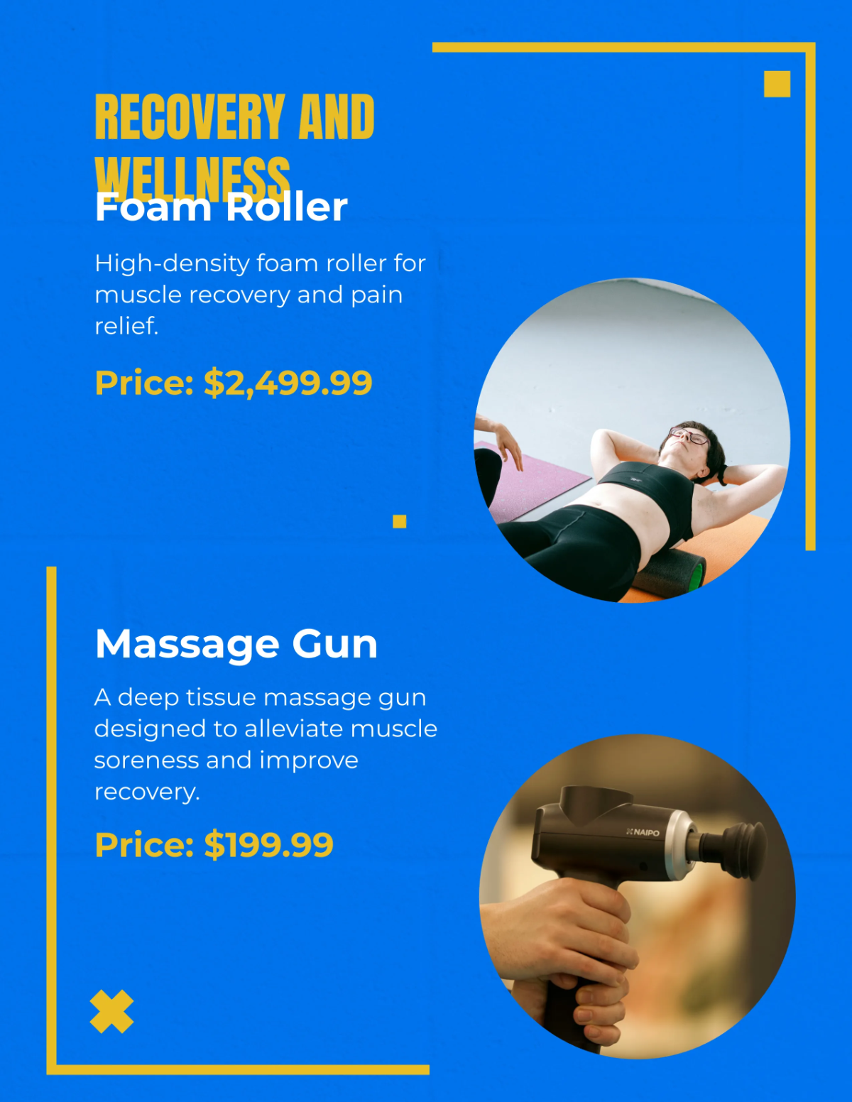 Free Fitness Equipment Catalog Template to Edit Online