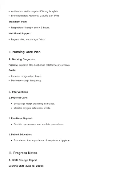 Free 24 Hours Nursing Patients Report Template to Edit Online