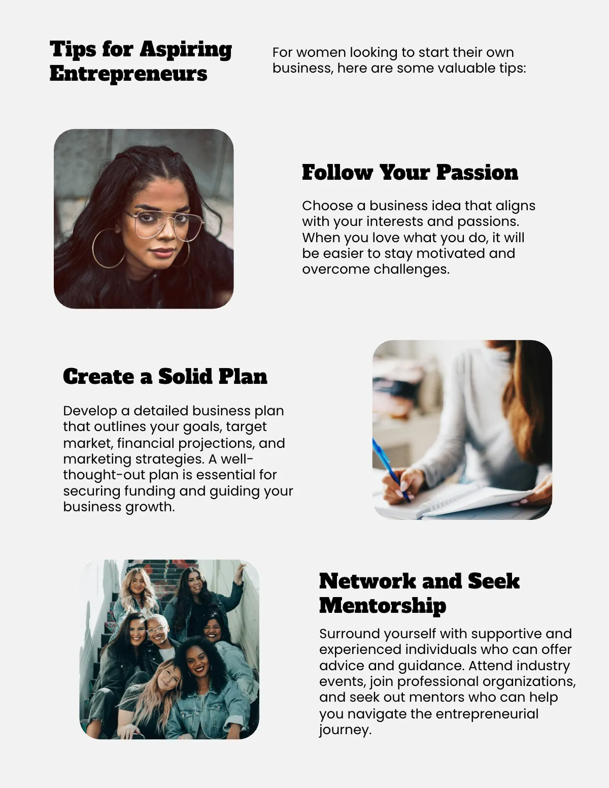 Free Women Article Magazine Template to Edit Online