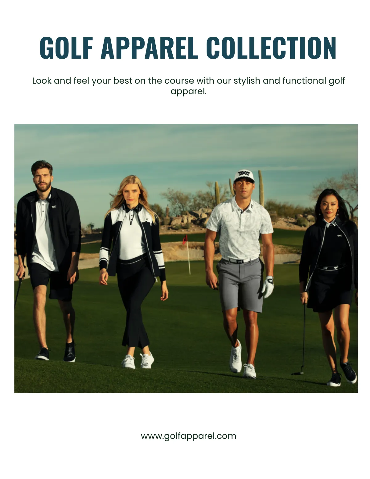Free Golf Magazine Template to Edit Online