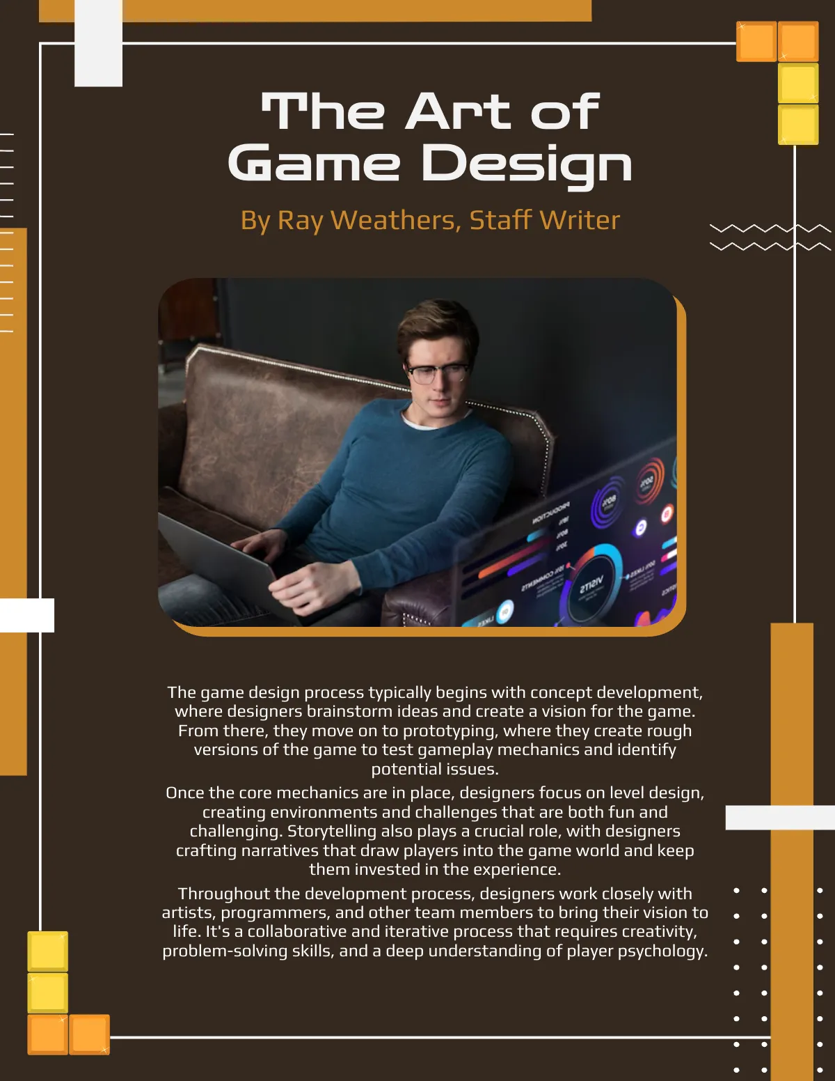 Free Old Magazine Template to Edit Online