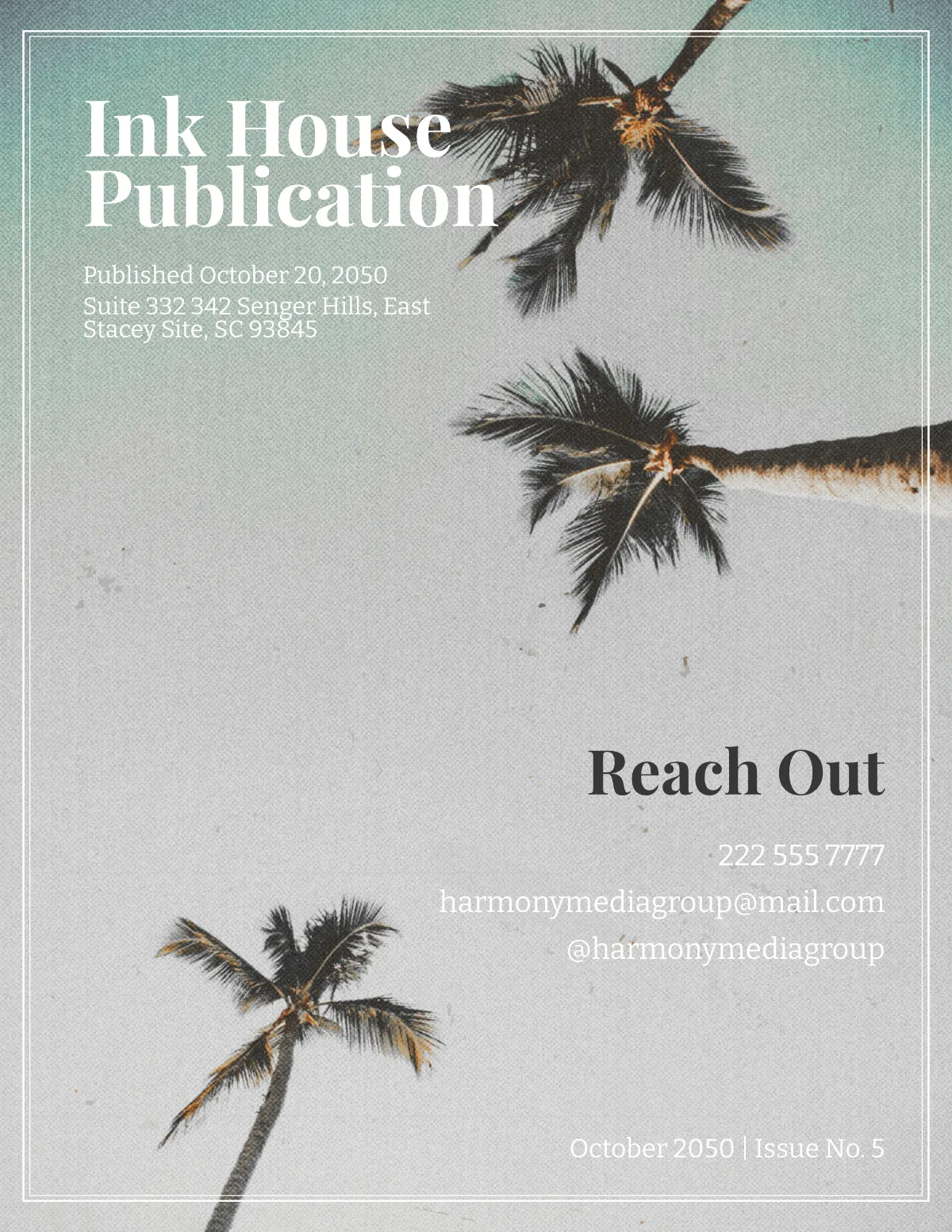 Free Retro Magazine Template to Edit Online