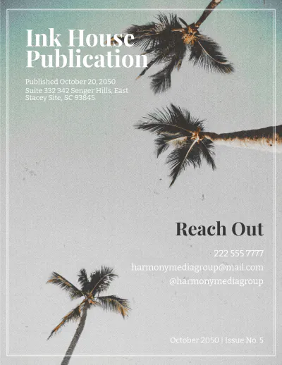 Free Retro Magazine to Edit Online