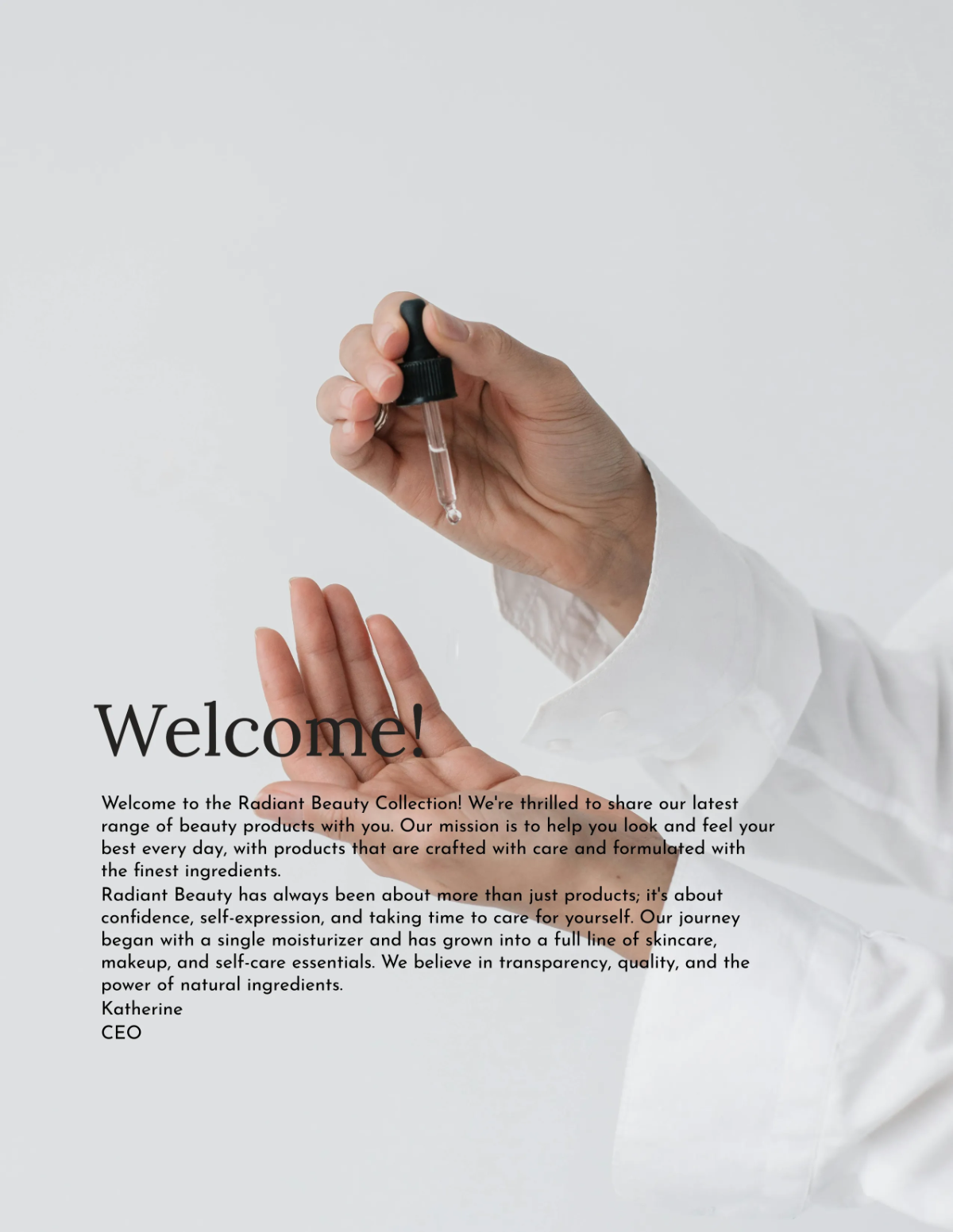 Free Beauty Products Catalog Template to Edit Online