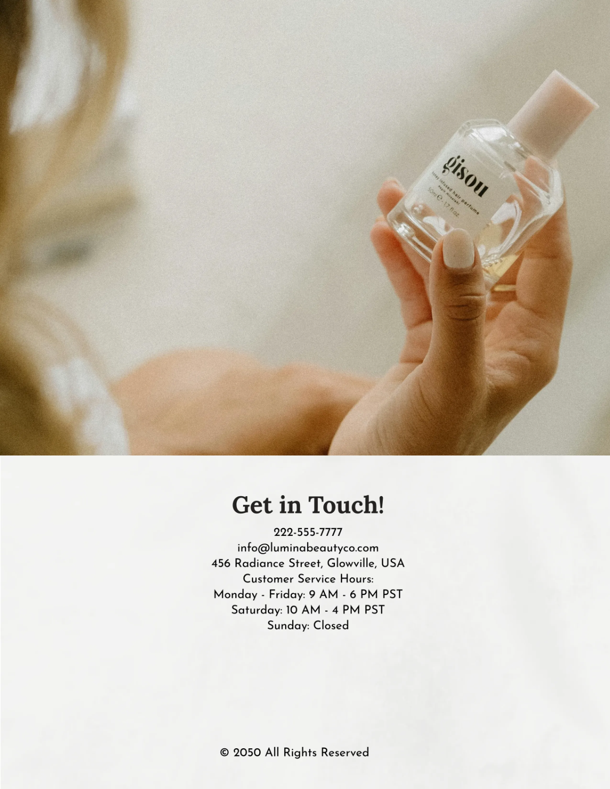 Free Beauty Products Catalog Template to Edit Online