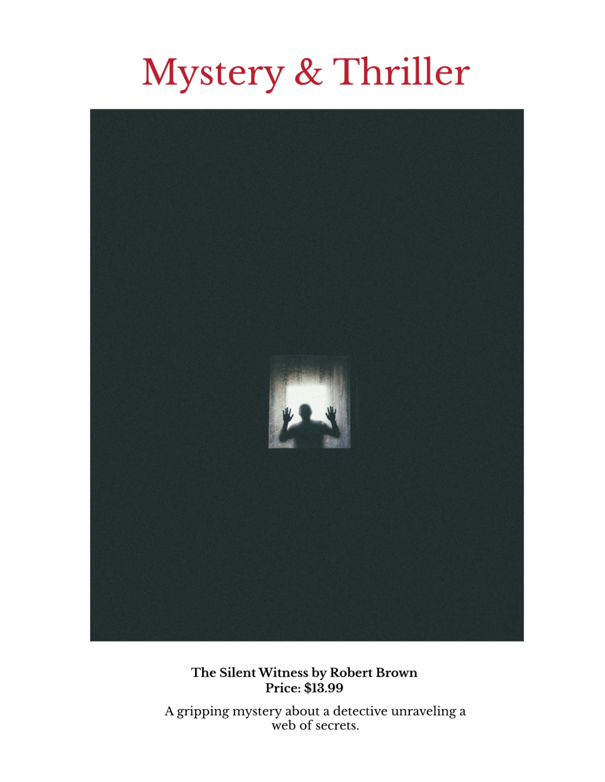 Free Online Book Collection Catalog Template to Edit Online