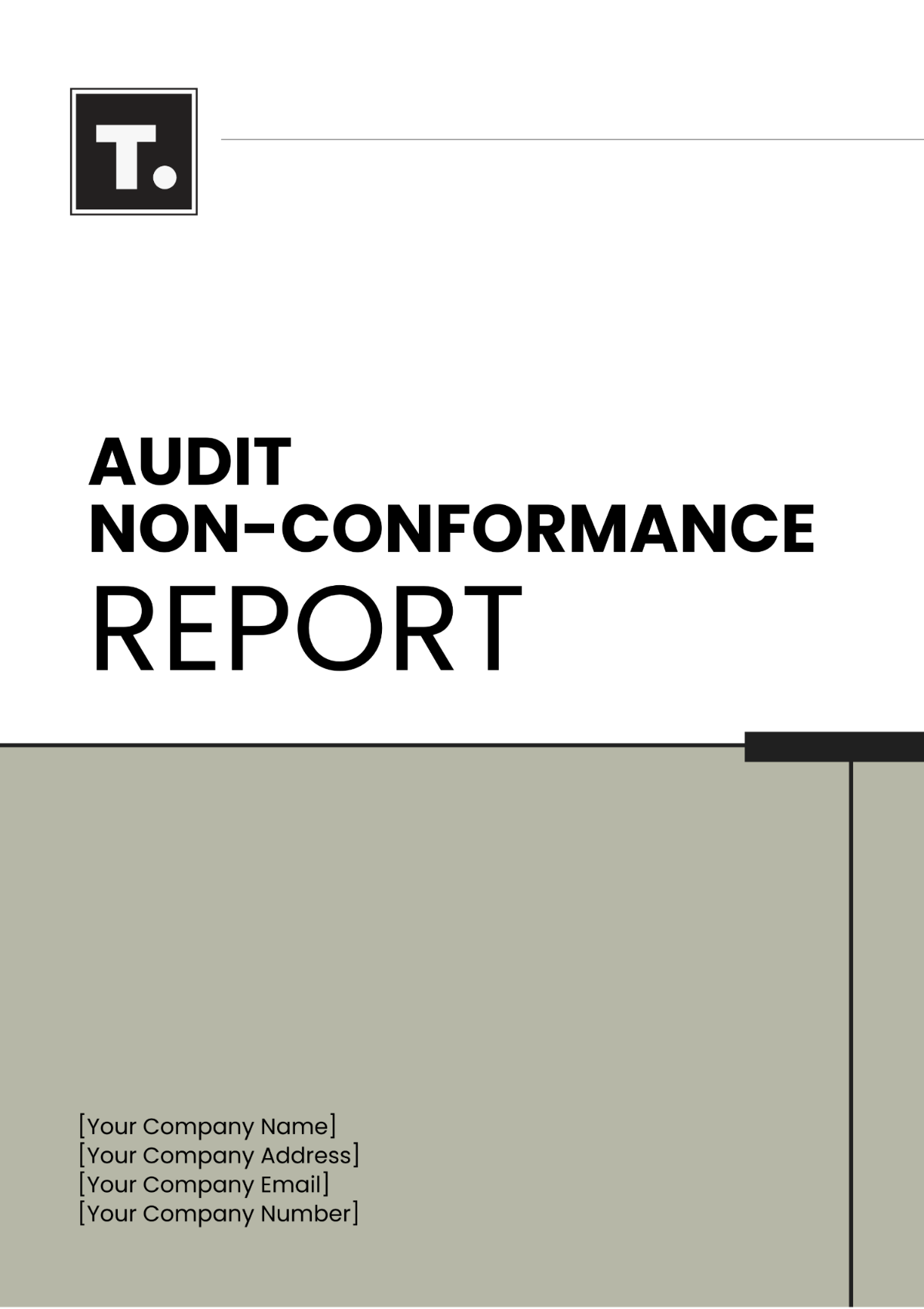 Audit Non Conformance Report Template - Edit Online & Download