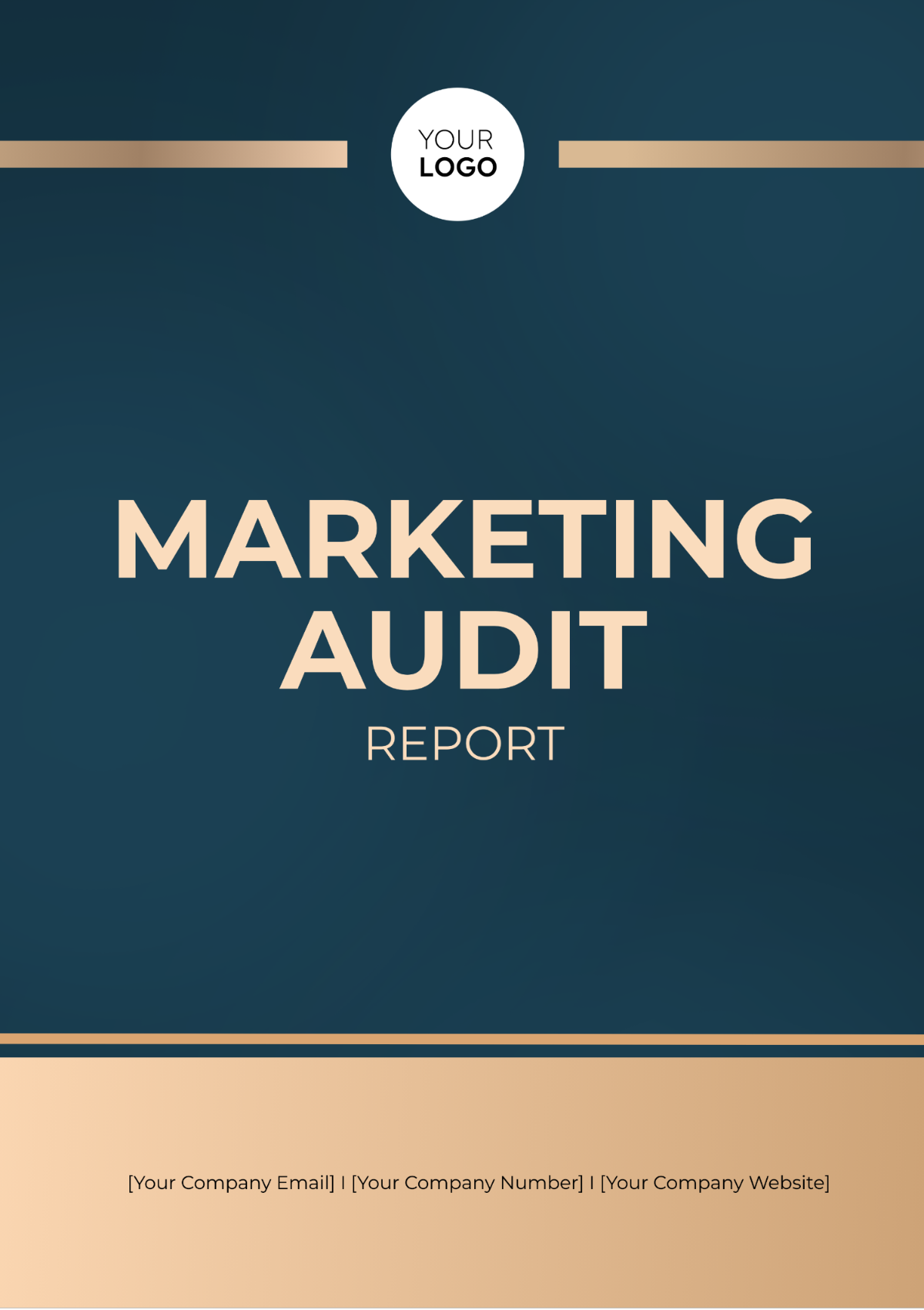 Marketing Audit Report Template - Edit Online & Download